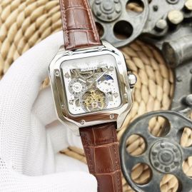 Picture of Cartier Watches Men Santos De Cartier _SKU2189cartier-45x13mm-0316712837